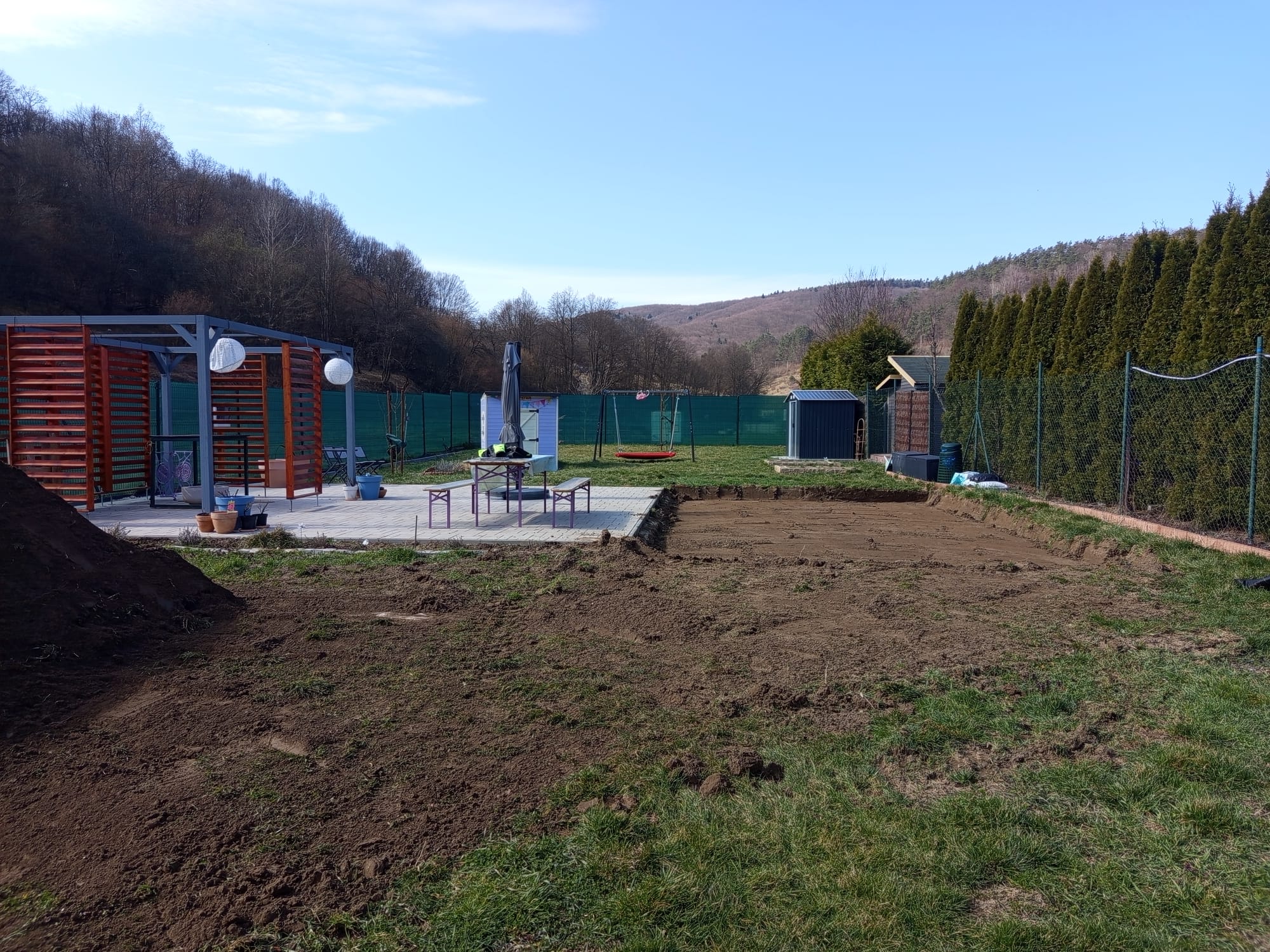 Realizácia zemných prác na pozemku